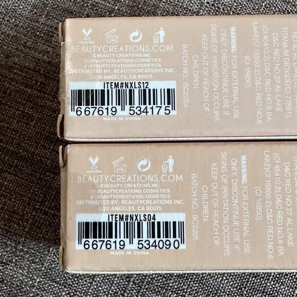 2 PACK Beauty Creations Nude X Soft Matte Lipstick Most Popular/My Go To * NEW * - Picture 5 of 5